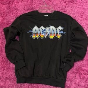 AC/DC Crewneck Sweatshirt Boys Size XL